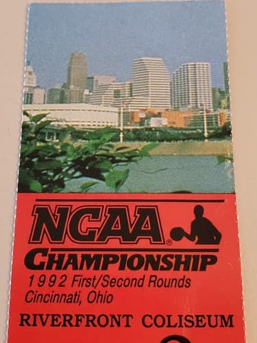 1992 NCAA Basketball Championships TICKET 1st/2nd Rnd Cinci Mar 19 1992. 2 Avail - Thumbnail 15