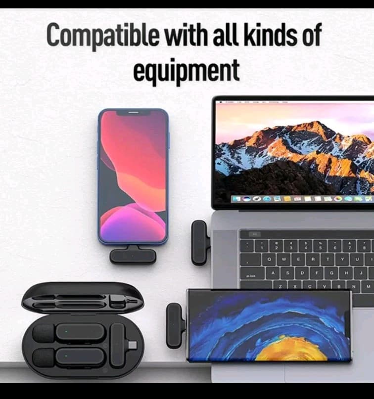 K60 Wireless Lavalier Dual Microphone for Apple iPhone Lightning Port TESTED - Thumbnail 17