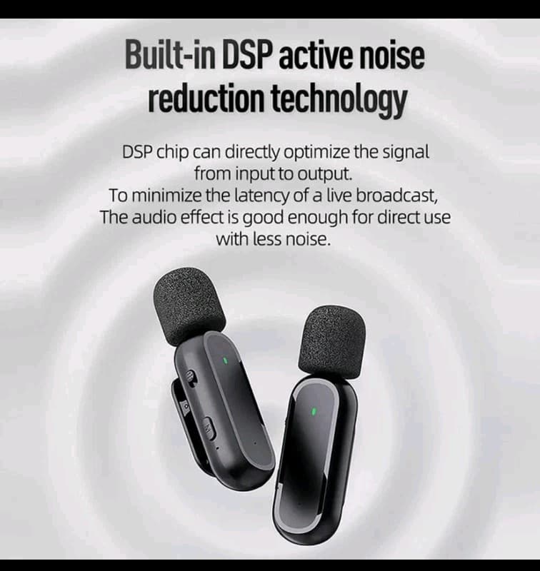 K60 Wireless Lavalier Dual Microphone for Apple iPhone Lightning Port TESTED - Thumbnail 6