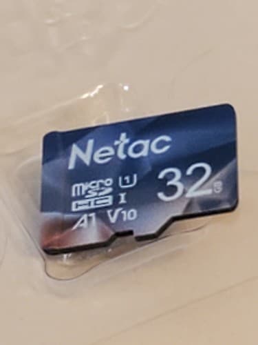 NETAC MicroSD 32gb Class 10 Micro SDXC TF Flash Memory Card. Used, exc cond - Thumbnail 2