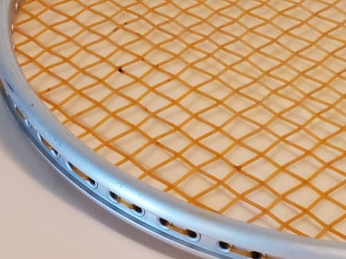 Vintage 'SR' Steel Tennis Racket,, silver. Model #6-12022. 4 3/8" grip, 25" leng - Thumbnail 10