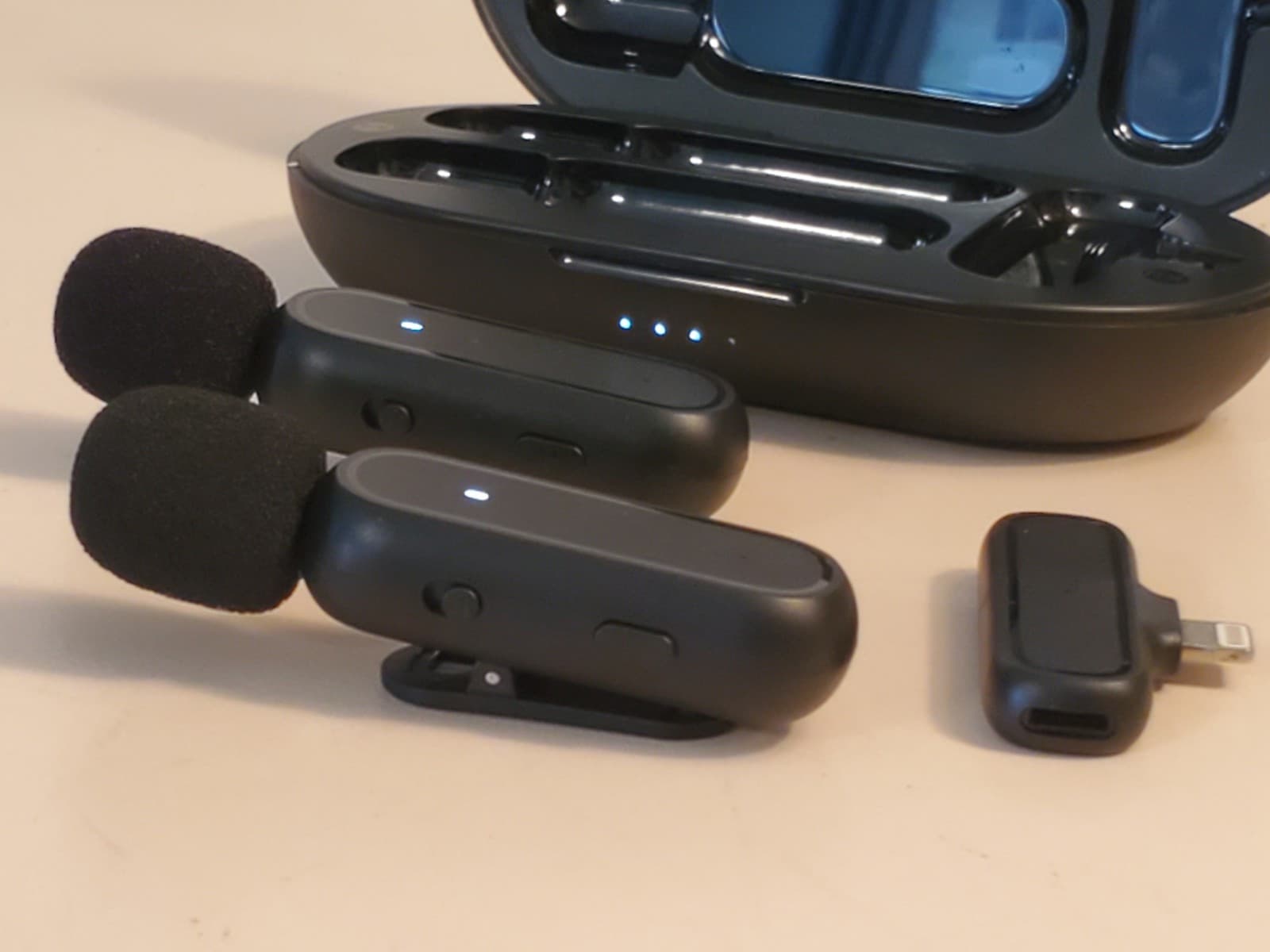 K60 Wireless Lavalier Dual Microphone for Apple iPhone Lightning Port TESTED - Thumbnail 10