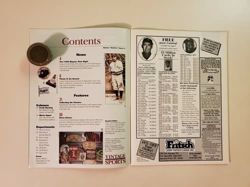 Beckett Vintage Sports magazine, Fall 1996 Mickey Mantle. Vol 1. NM/MINT cond. - Thumbnail 5