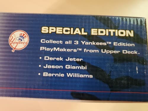 PlayMakers by Upper Deck Yankees Special Ed. 3 Bobbleheads 2002 Jeter Giambi NEW - Thumbnail 4