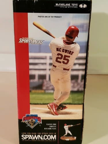 McFarlane Big League Challenge Manny Ramirez & Mark McGwire. 2000 Series 1. NEW - Thumbnail 5