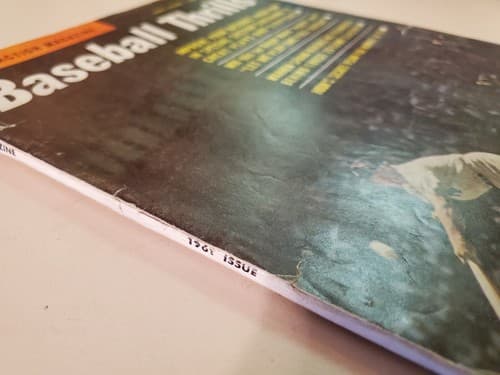 Sports Action Baseball Thrills magazine, 1961. Mickey Mantle, NY Yankees. VG/EX - Thumbnail 4