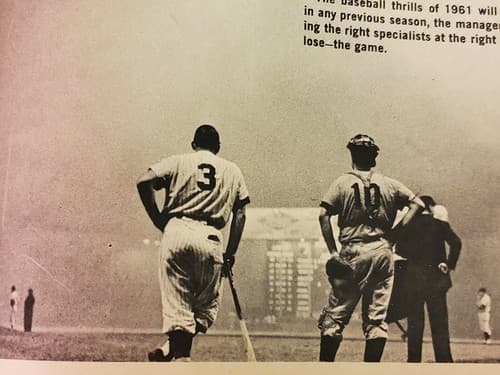 Sports Action Baseball Thrills magazine, 1961. Mickey Mantle, NY Yankees. VG/EX - Thumbnail 10