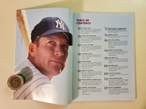 Beckett Sports Heroes magazine, Mickey Mantle. 1st Ed July 1995. NM/MINT cond - Thumbnail 7