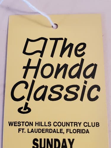 1994 PGA The Honda Classic Golf TICKET. Mar 13 1994 Weston Hills CC Ft Laud FL - Thumbnail 6