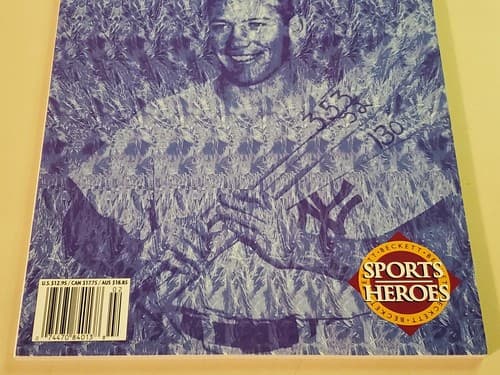 Beckett Sports Heroes magazine, Mickey Mantle. 1st Ed July 1995. NM/MINT cond - Thumbnail 3
