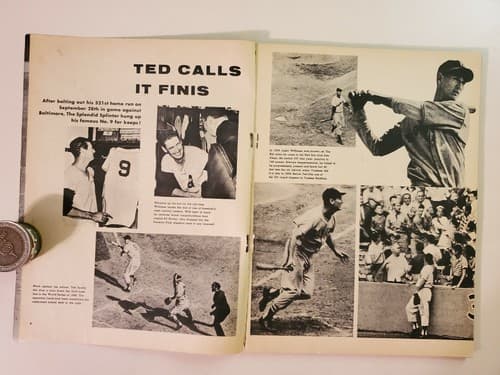 Sports Action Baseball Thrills magazine, 1961. Mickey Mantle, NY Yankees. VG/EX - Thumbnail 7