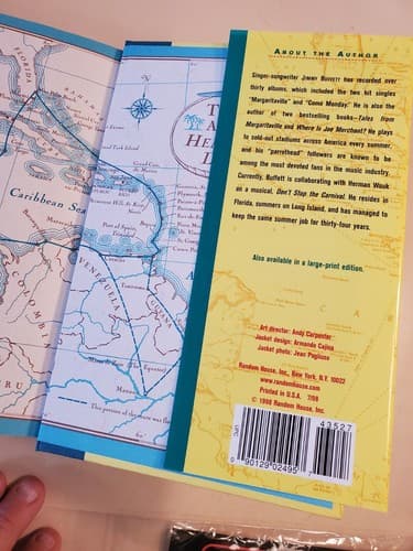 A PIRATE LOOKS AT FIFTY by Jimmy Buffett 1998 Hardcover Travel Adenture Stories - Thumbnail 6