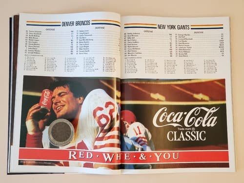 NFL Super Bowl XXI (21-1987) Official Program. Denver Broncos v New York Giants. - Thumbnail 10