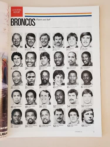 NFL Super Bowl XXI (21-1987) Official Program. Denver Broncos v New York Giants. - Thumbnail 8