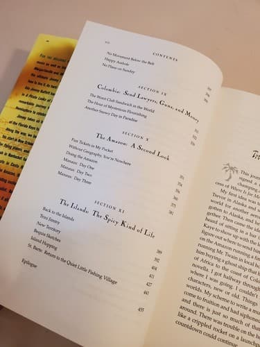 A PIRATE LOOKS AT FIFTY by Jimmy Buffett 1998 Hardcover Travel Adenture Stories - Thumbnail 9