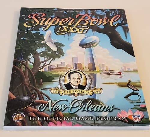 NFL Super Bowl XXXI (31-1997) Official Program. Green Bay Packers v New England - Thumbnail 5