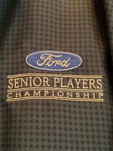 FORD Senior Players Championship Golf Jacket Windbreaker pullover Green. SIZE XL - Thumbnail 4