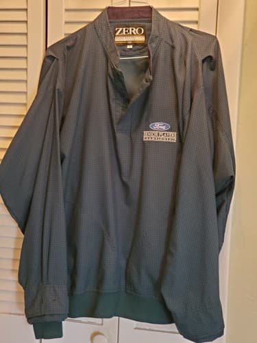 FORD Senior Players Championship Golf Jacket Windbreaker pullover Green. SIZE XL - Thumbnail 2