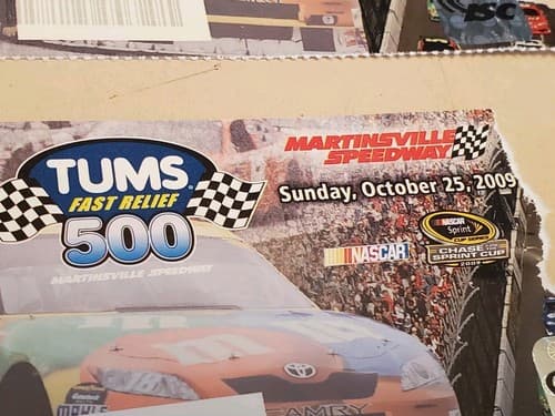 2009 NASCAR Tums 500 at Martinsville Ticket Stubs ×2 + Kroger 200 tixs ×2 + Lany - Thumbnail 9