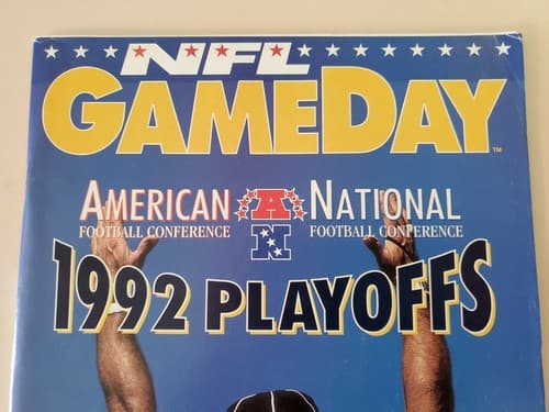 NFL Program - NFL Gameday 1992 Playoffs. Jan 9, 1993, 49ers vs. Redskins. EX/NM - Thumbnail 3