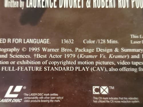 Laserdisc Movie - Outbreak - Dustin Hoffman - TWO DISCS. Used, excellent cond - Thumbnail 9