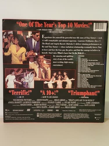 Laserdisc Movie - What's Love Got To Do With It? - Laurence Fishburne. - Thumbnail 2
