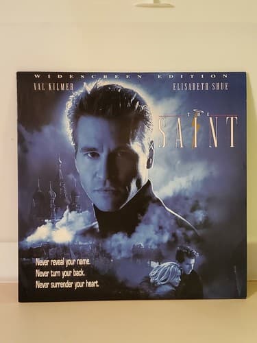 Laserdisc Movie - The Saint - Val Kilmer. Used, excellent condition. - Image 1