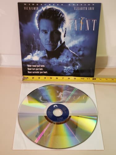 Laserdisc Movie - The Saint - Val Kilmer. Used, excellent condition. - Thumbnail 3