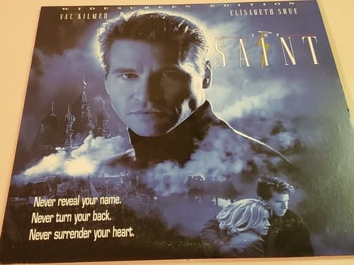 Laserdisc Movie - The Saint - Val Kilmer. Used, excellent condition. - Thumbnail 9