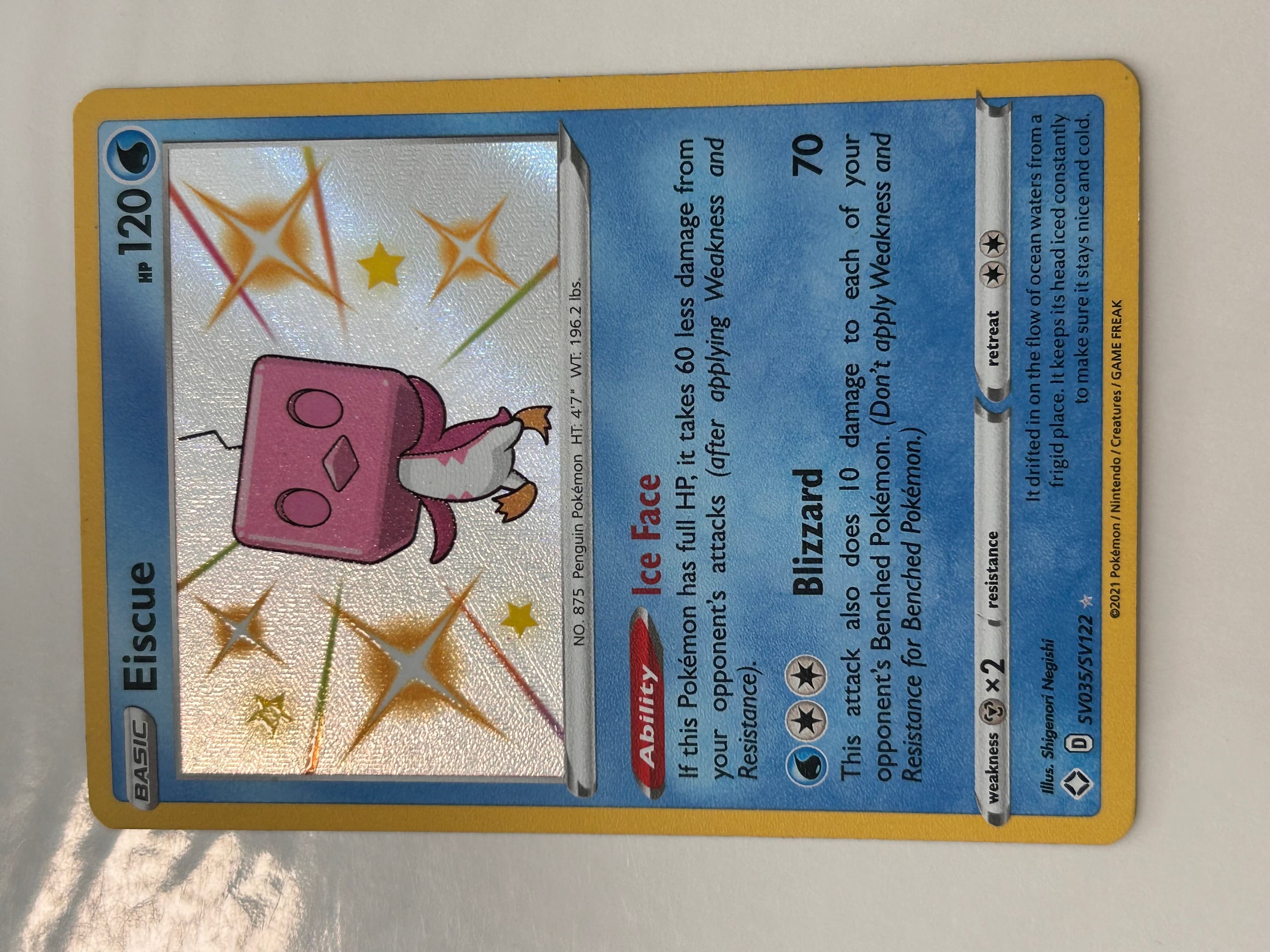 Drednaw, Eiscue, Milcery Pokémon Cards - 3 Collectible Cards - Thumbnail 4