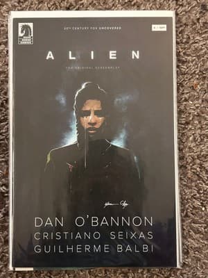 Dark Horse Alien The Original Screenplay Comic 4 Dan O'Bannon Seixas Balbi - Image 1