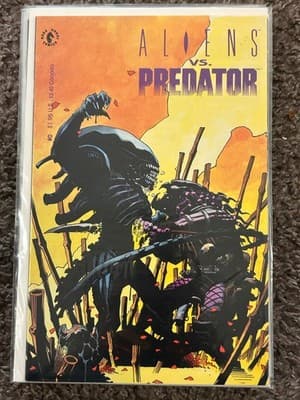 Dark Horse Aliens vs Predator #0 Comic Book 1994 NM Unread Grade Variant Cover - Image 1