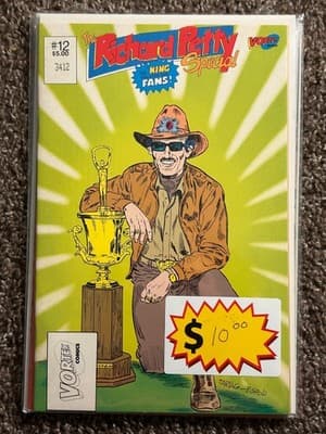 Vortex Comics The Richard Petty Special #12 Comic Book Richard Petty Cover - Image 1