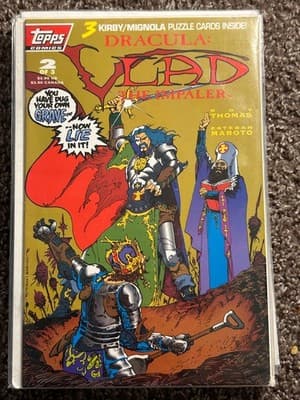 Topps Comics Dracula Vlad The Impaler #2 Roy Thomas Esteban Maroto - Image 1