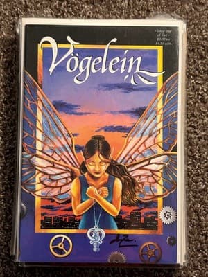 Vögelein Comic Book Issue 1 Signed Bagged Boarded Fantasy Cover Art Indie Rare - Image 1