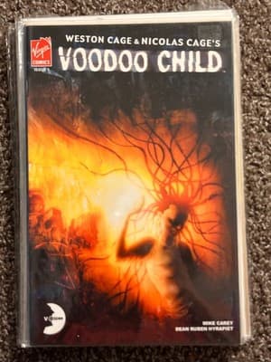 Virgin Comics Voodoo Child Issue 1 Weston Cage Nicolas Cage Mike Carey Comic - Image 1