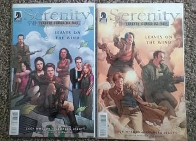 Serenity: Leaves on the Wind #5 & 6 Alternate Lot Of 2 Class 03-K64 - Image 1