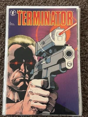 Dark Horse The Terminator #3 Comic Book Sci-Fi Single Issue Very Good Cover - Image 1