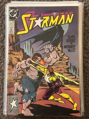 DC Starman Comic Book Issue 5 May 1989 Dark Knight in Monument Valley Bagged - Image 1