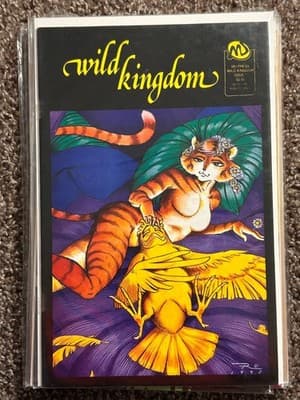 MU Press Wild Kingdom Comic Book Adult 1992 Color Cover Illustrated Collectible - Image 1