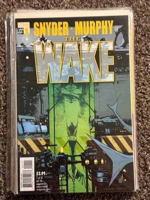 Vertigo The Wake #1 2013 Snyder Murphy Comic Book 1st Print Mature Readers - Image 1