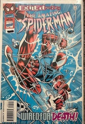 Amazing Spider-Man #405 Marvel EXILED Part 2 of 4 Comic Book Bagged WiredDeath - Image 1