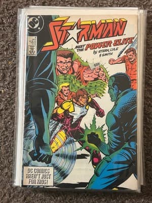 Starman #4 DC Comics Comic Book Meet The Power Elite Vintage Cover - Image 1