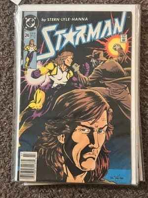 Starman #24 DC Comic 1990 Jul Stern Lyle Hanna Collectible Single Issue Bagged - Image 1