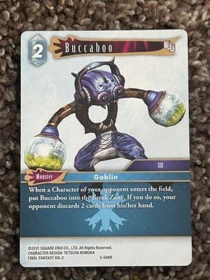Final Fantasy TCG Buccaboo Goblin 5-046R Final Fantasy XIII-2 Card - Image 1