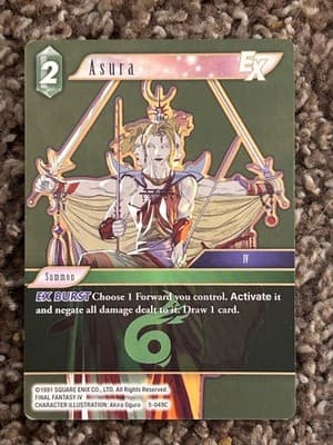 Final Fantasy TCG Asura EX 5-049C Final Fantasy IV Summon Rare NM - Image 1