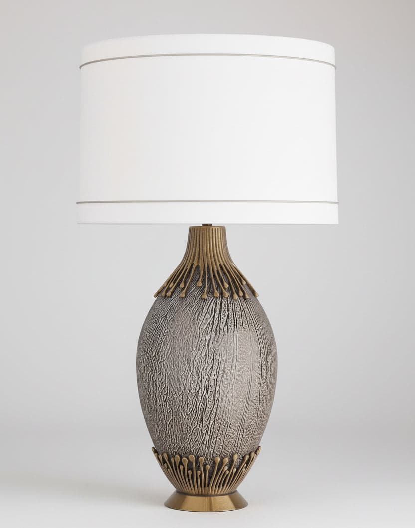 Arteriors Wilhelm Table Lamp – Designer Reactive Glass Lamp | 50% Off Retail-FFW 1327 - Image 1
