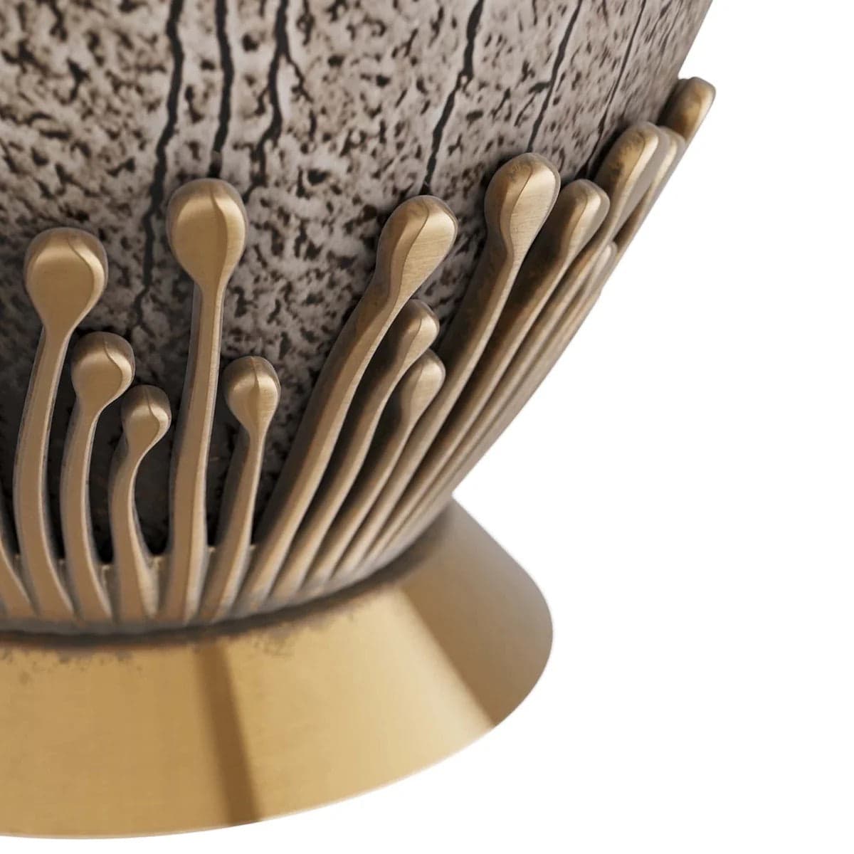 Arteriors Wilhelm Table Lamp – Designer Reactive Glass Lamp | 50% Off Retail-FFW 1327 - Thumbnail 4