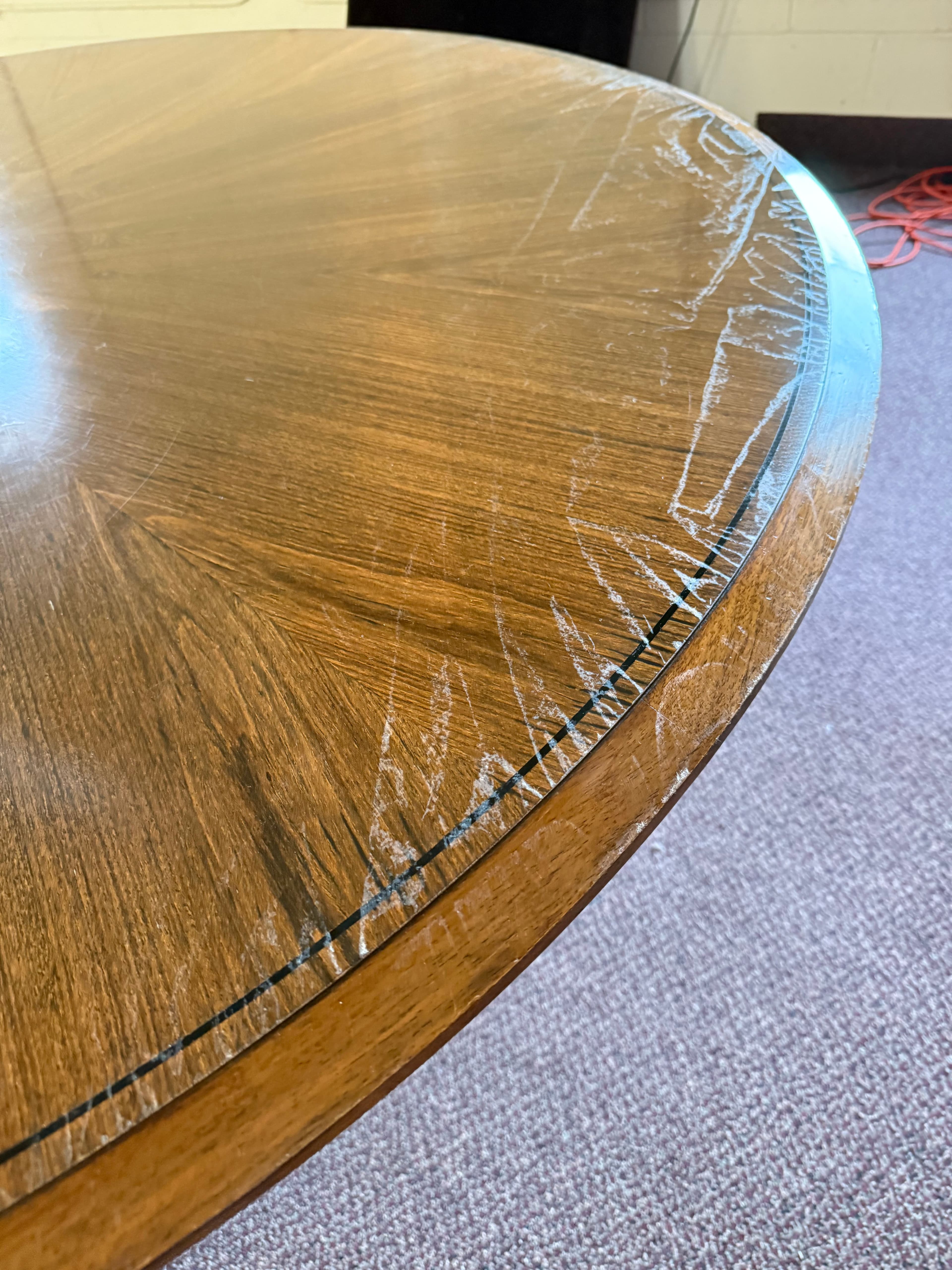 Keith Fritz Round Pedestal Table HR22 - Thumbnail 8