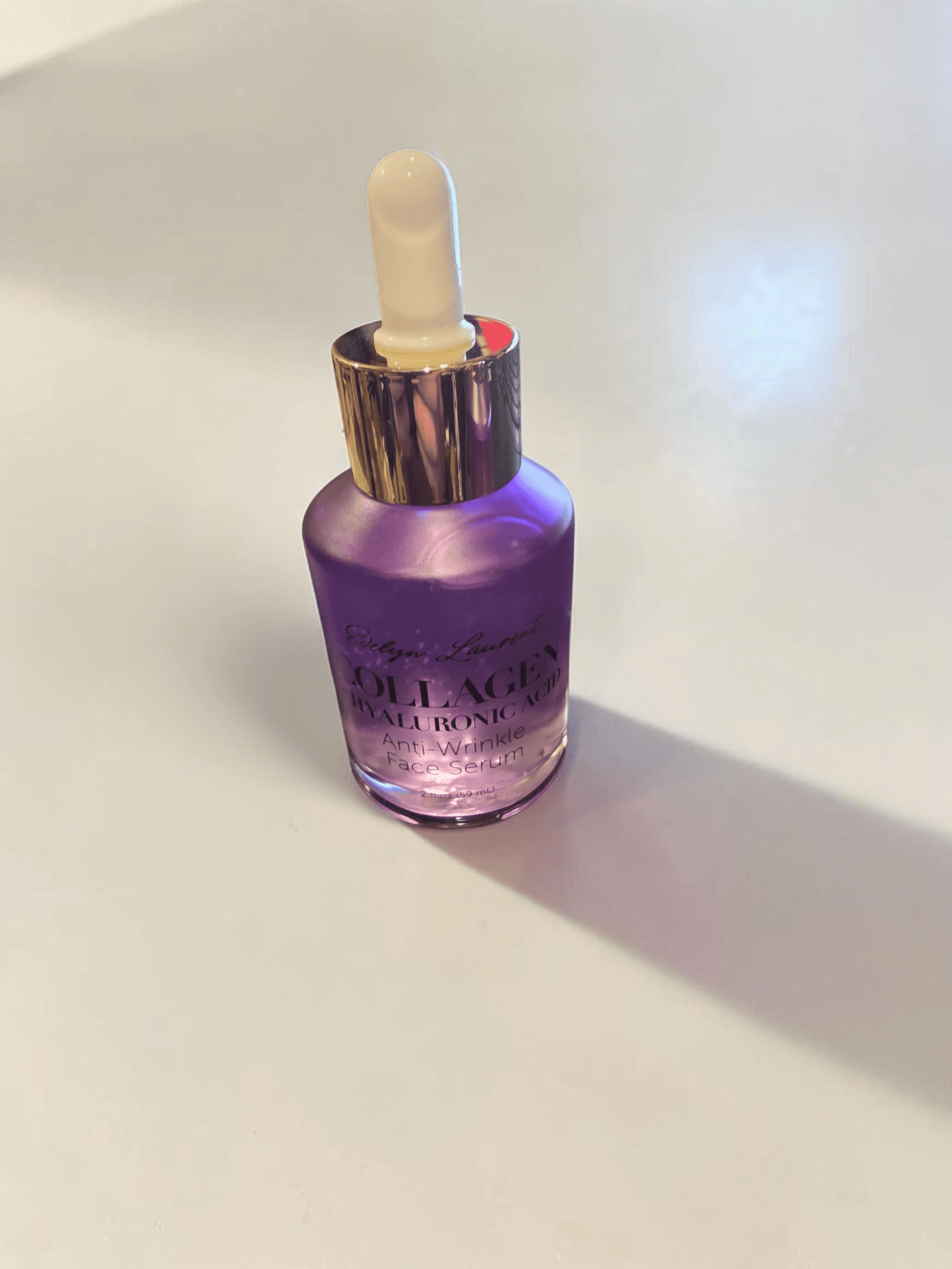 Evelyn Laurent Collagen Hyaluronic Acid Anti Wrinkle Face Serum 2fl oz - Image 1